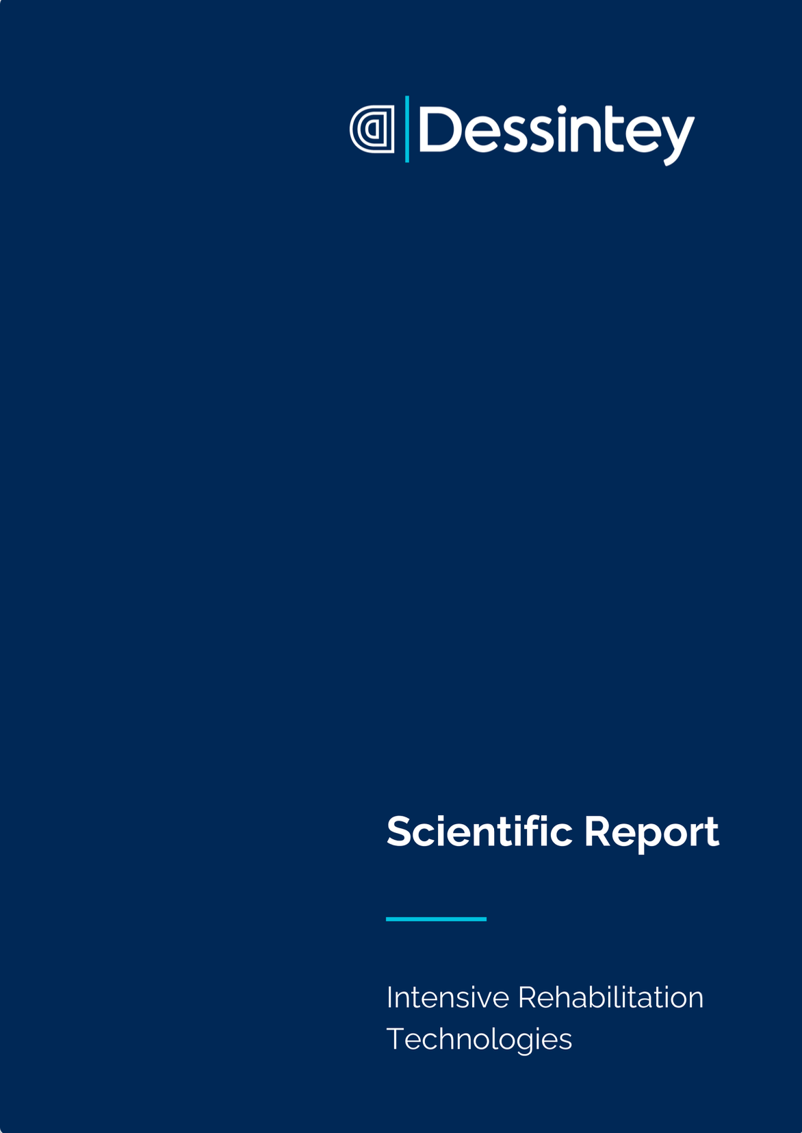Scientific Report - Dessintey