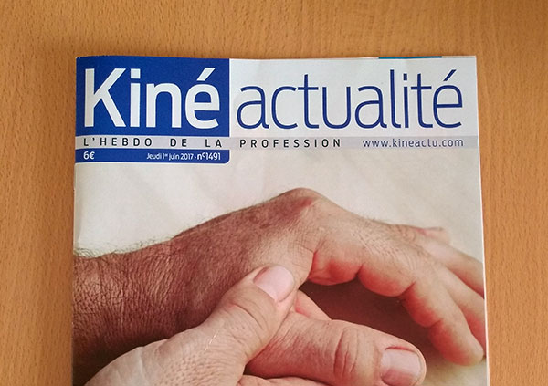 Dessintey dans le magazine Kiné Actualités