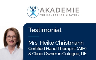 Mrs. Heike Christmann – Certified Hand Therapist (AfH) & Clinic Owner